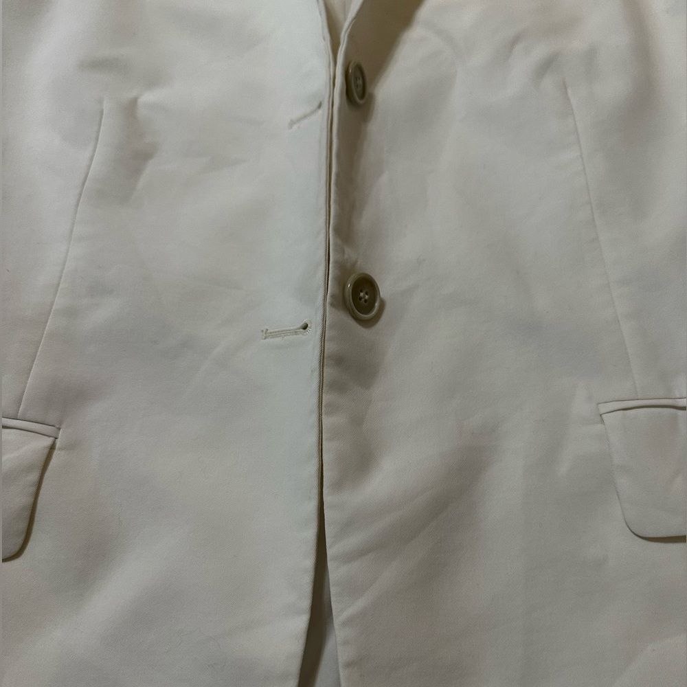 Theory Cream Tailored Vest - Picture 6 of 7